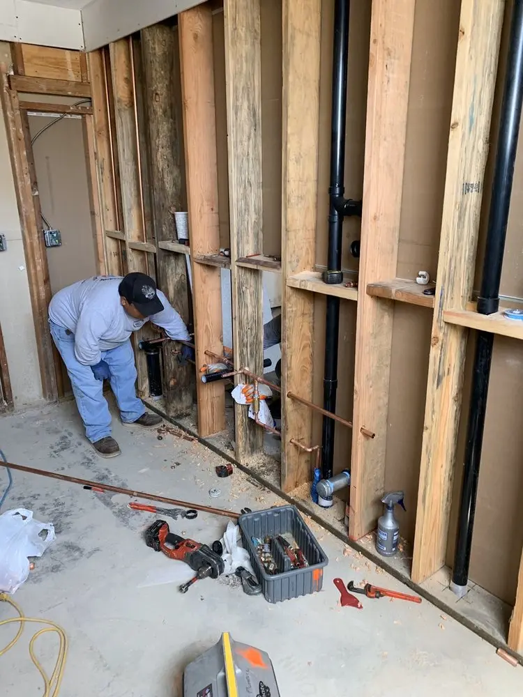 Commercial rough-in plumbing for Gas Line Repair in Sardis Shores